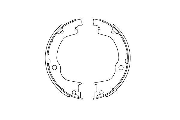 KAVO PARTS Jarrukenkäsarja BS-1404